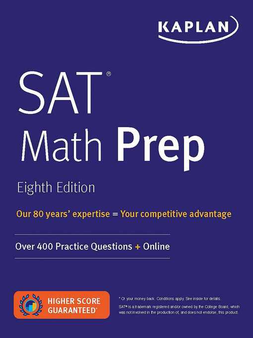 Title details for SAT Math Prep by Kaplan Test Prep - Available